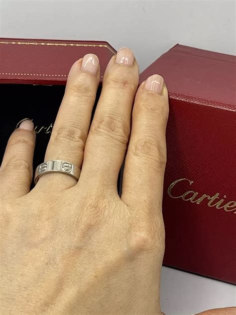 cartier schraube ring|cartier love ring ring.